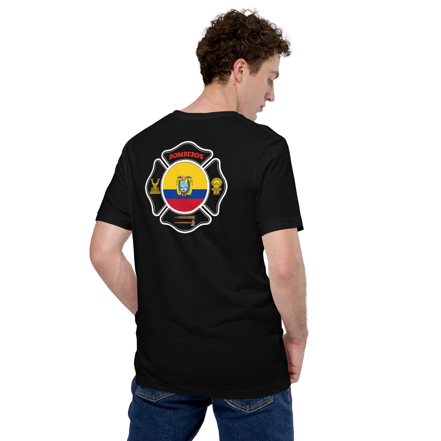 Bomberos-Ecuador: Unisex t-shirt