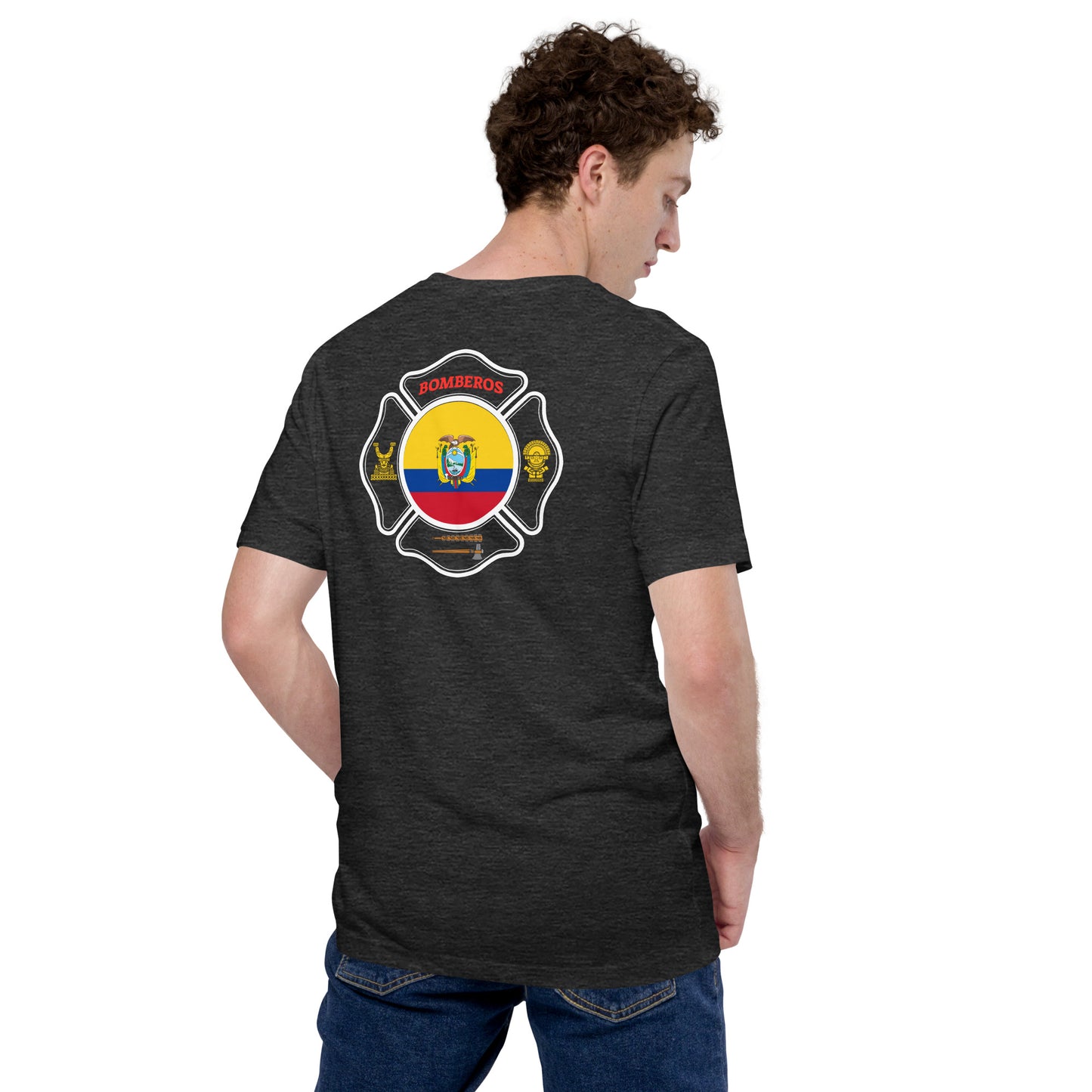 Bomberos-Ecuador: Unisex t-shirt