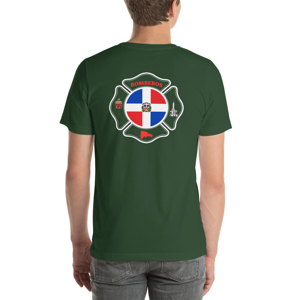 Bomberos-Dominican Republic: Unisex t-shirt