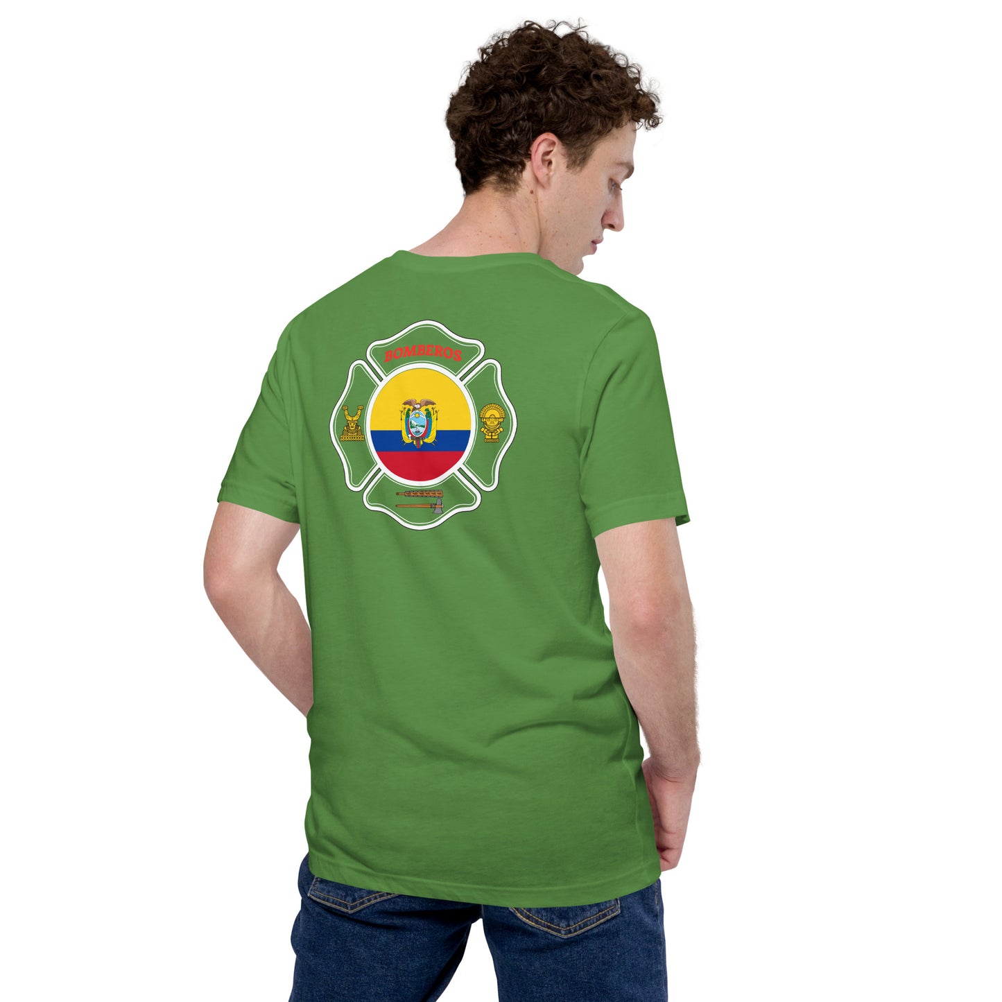 Bomberos-Ecuador: Unisex t-shirt