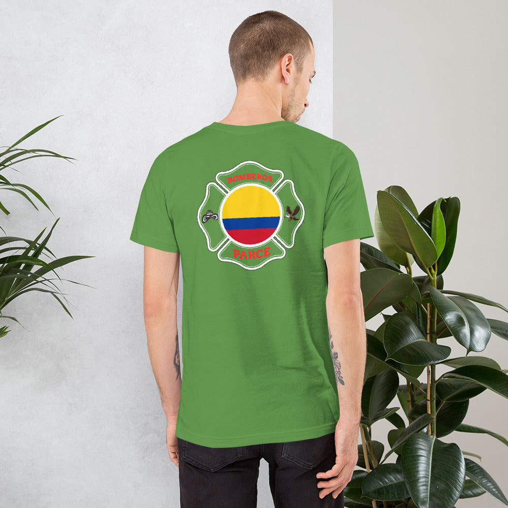 Bomberos-Colombia: Unisex t-shirt