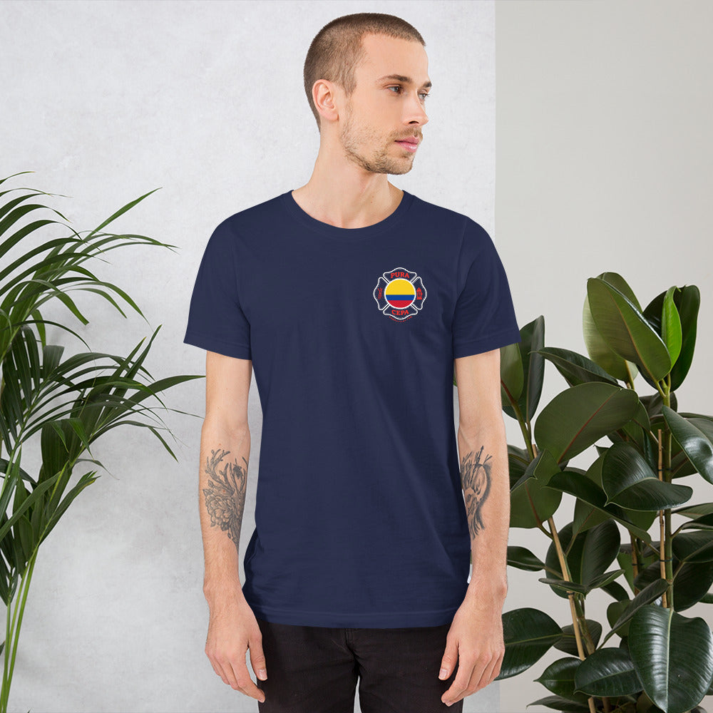 Bomberos-Colombia: Unisex t-shirt