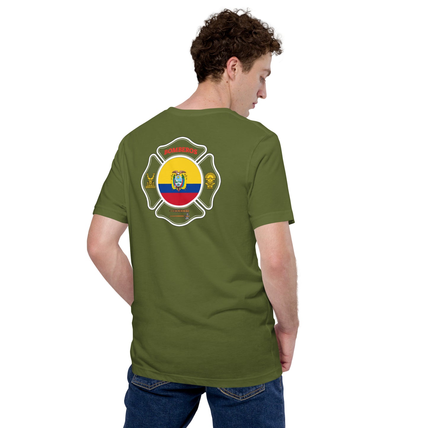 Bomberos-Ecuador: Unisex t-shirt