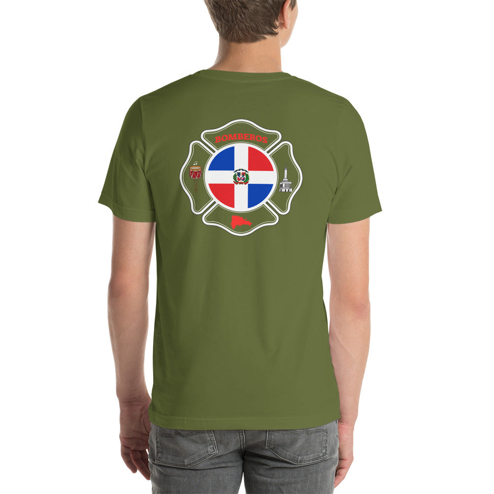 Bomberos-Dominican Republic: Unisex t-shirt