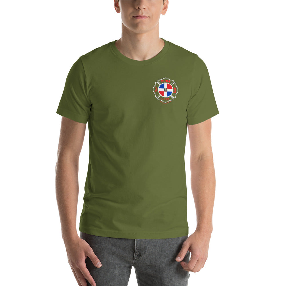 Bomberos-Dominican Republic: Unisex t-shirt