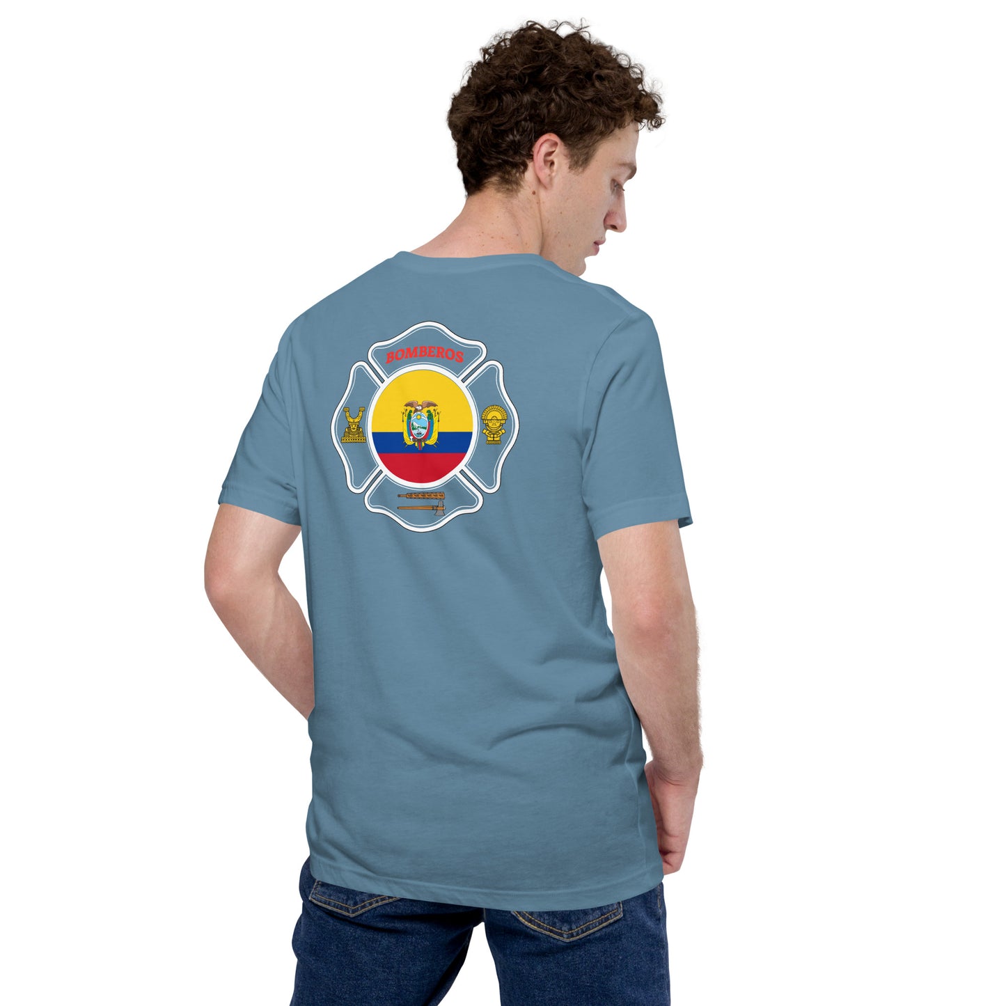 Bomberos-Ecuador: Unisex t-shirt