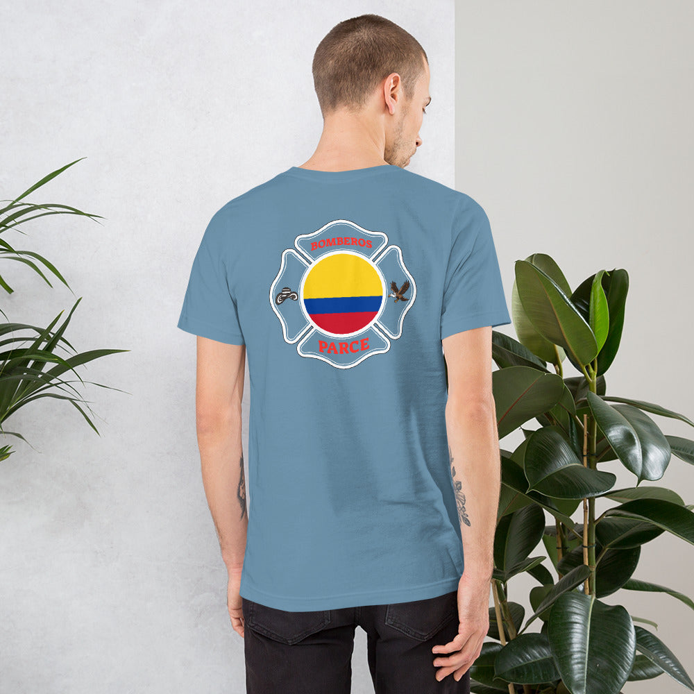 Bomberos-Colombia: Unisex t-shirt