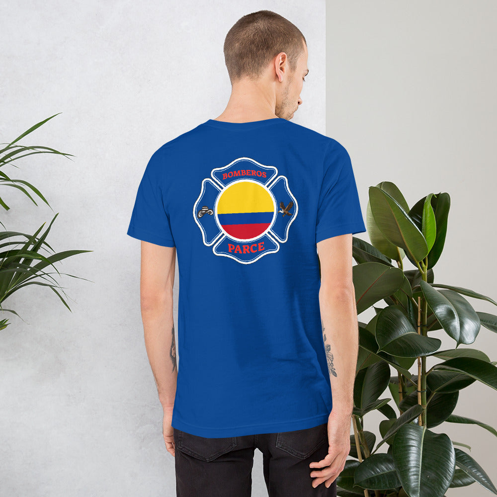 Bomberos-Colombia: Unisex t-shirt