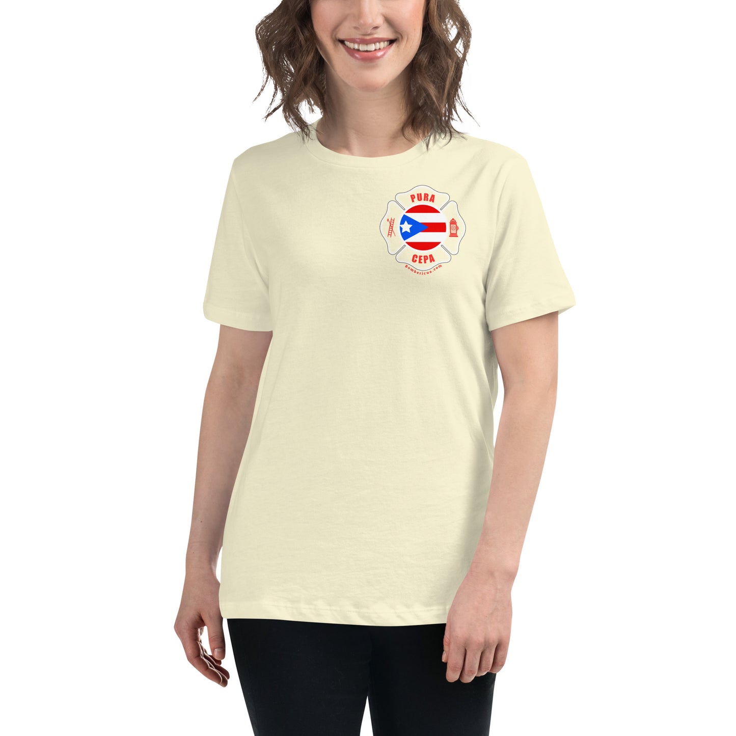 Women's Relaxed T-Shirt: Bombericua