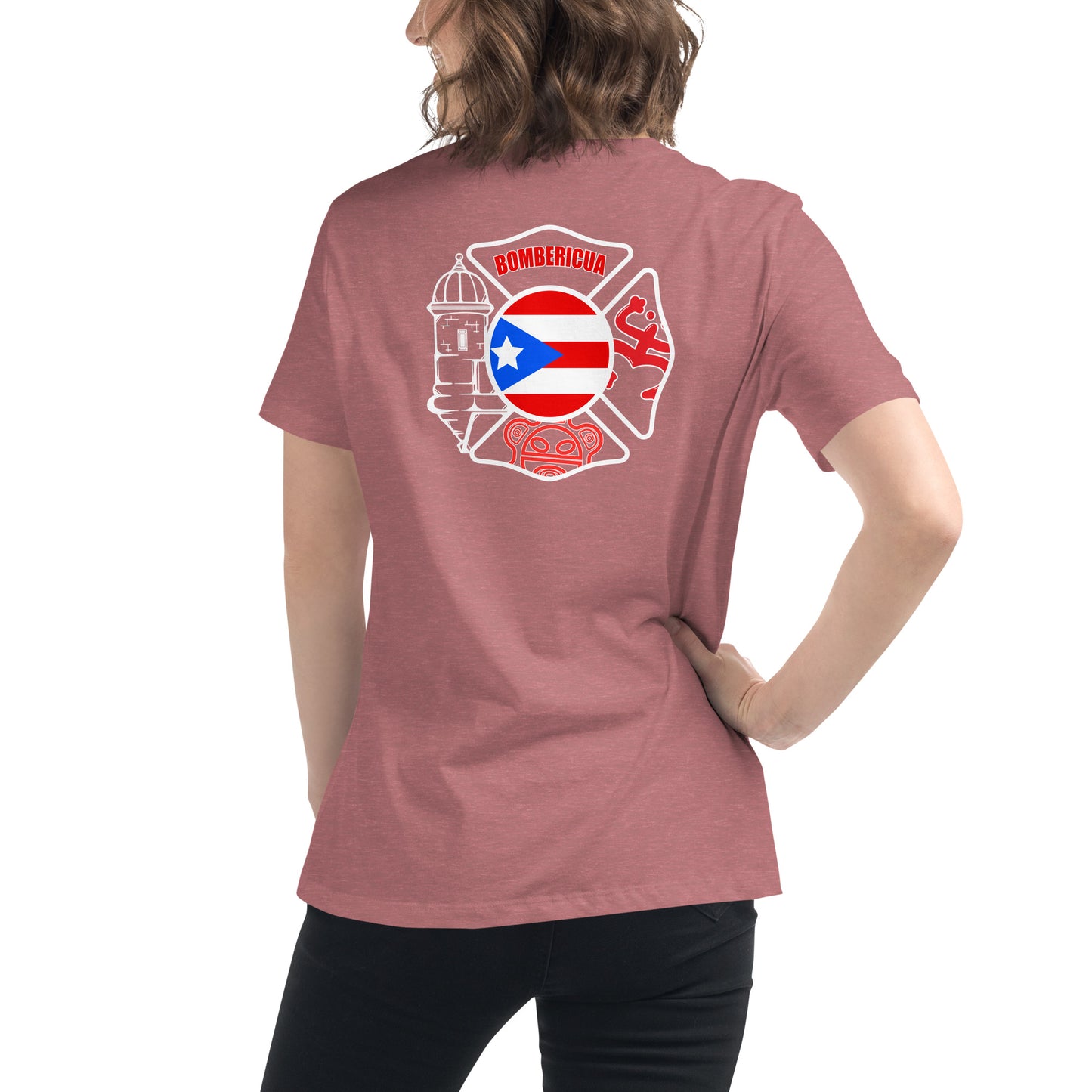 Women's Relaxed T-Shirt: Bombericua