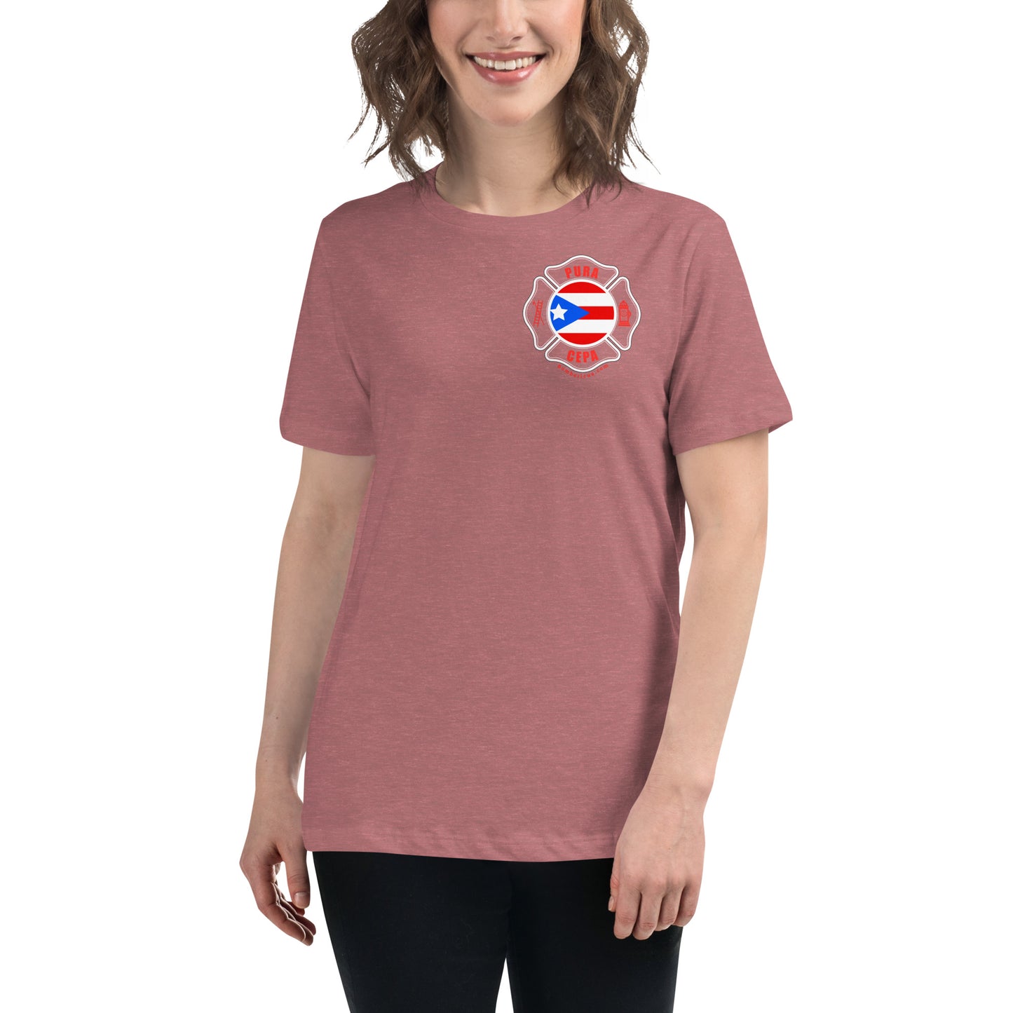 Women's Relaxed T-Shirt: Bombericua