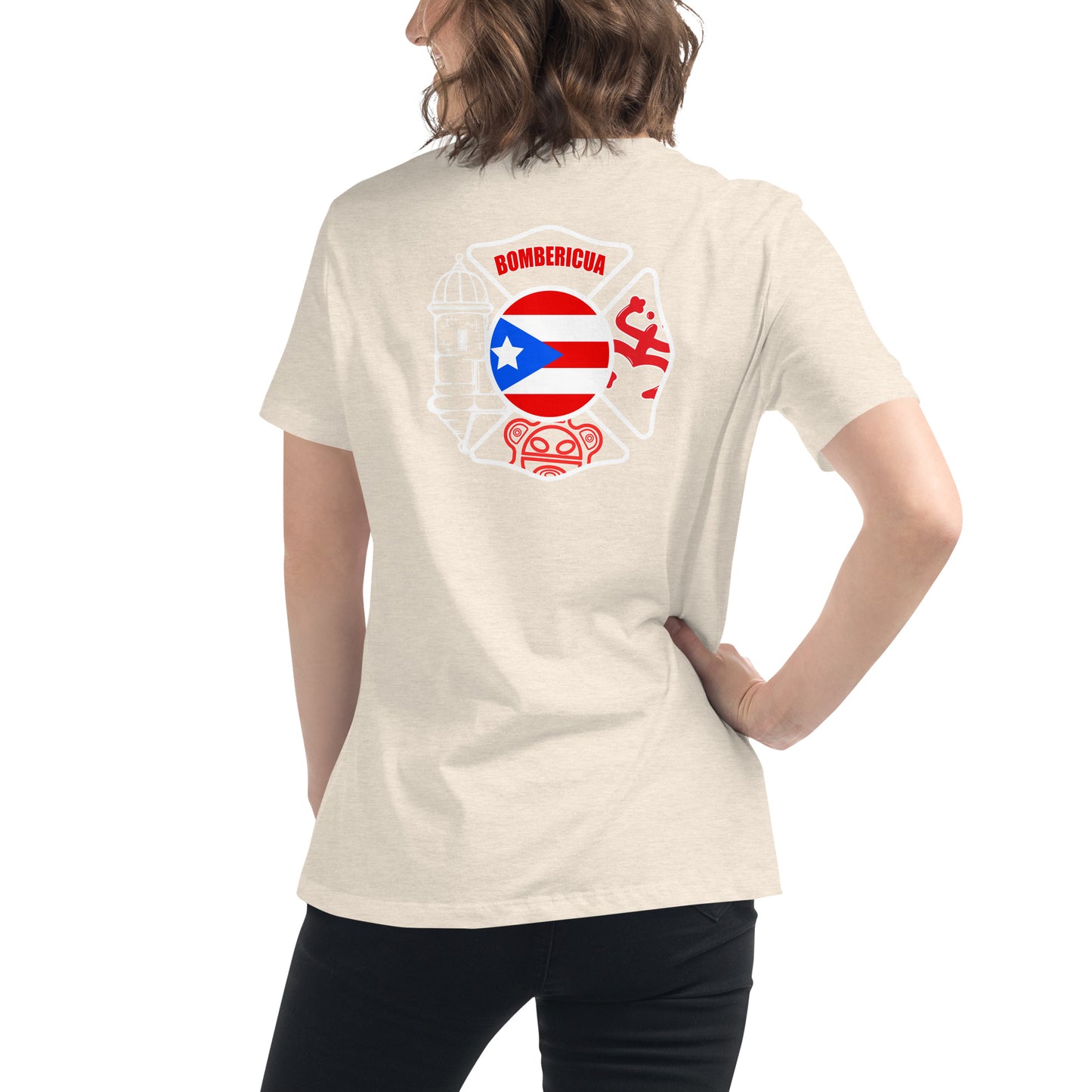 Women's Relaxed T-Shirt: Bombericua