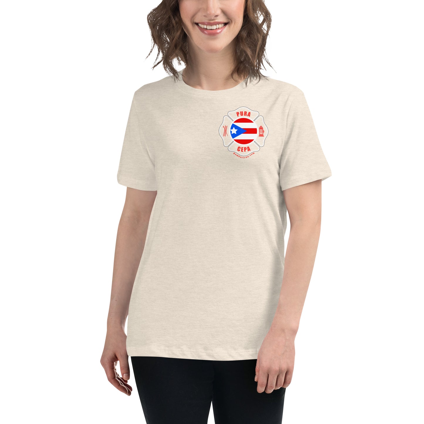 Women's Relaxed T-Shirt: Bombericua