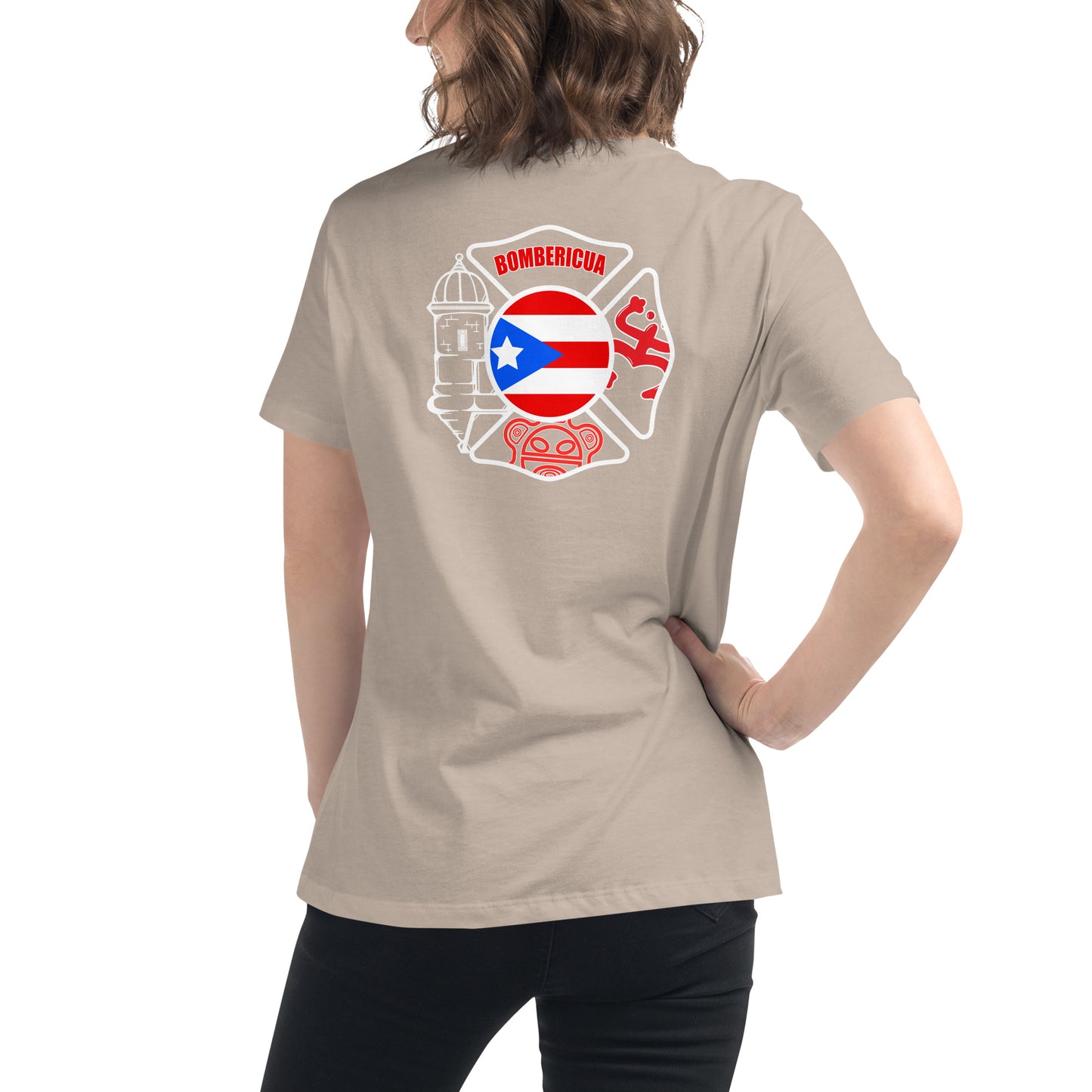 Women's Relaxed T-Shirt: Bombericua